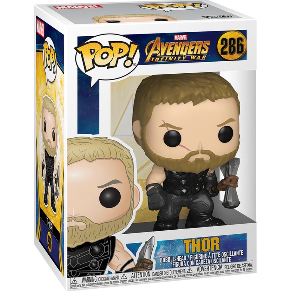 Funko Pop! Vinyl: Marvel Avengers Infinity War Bobble-Head - Thor #286